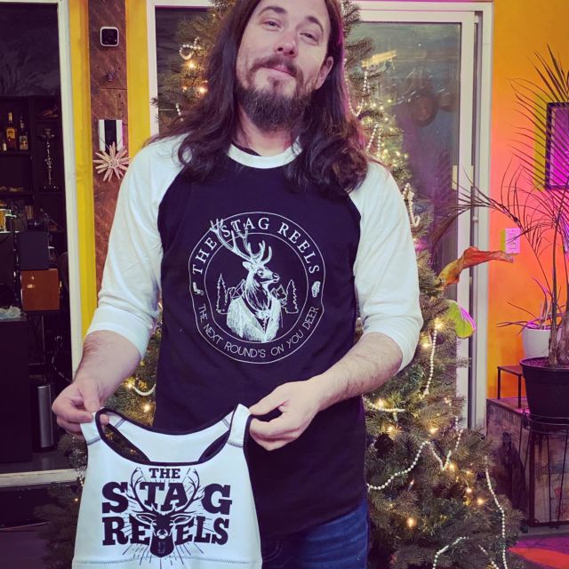New Stag Swag just in time for the brahlidays!  Help support our album making habit (since we’re paying to give those away). https://thestagreels.com/shop/